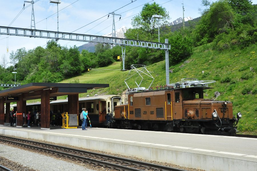 2019.06.11 RhB Ge 6-6 I 415 Krokodil von Davos nach Filisur und zurück (14)